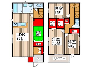 Ｋｏｌｅｔ野田上花輪#02の物件間取画像